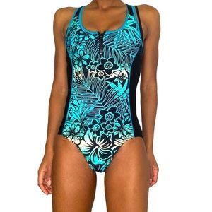 🌴🌊Tropical one piece swimwear